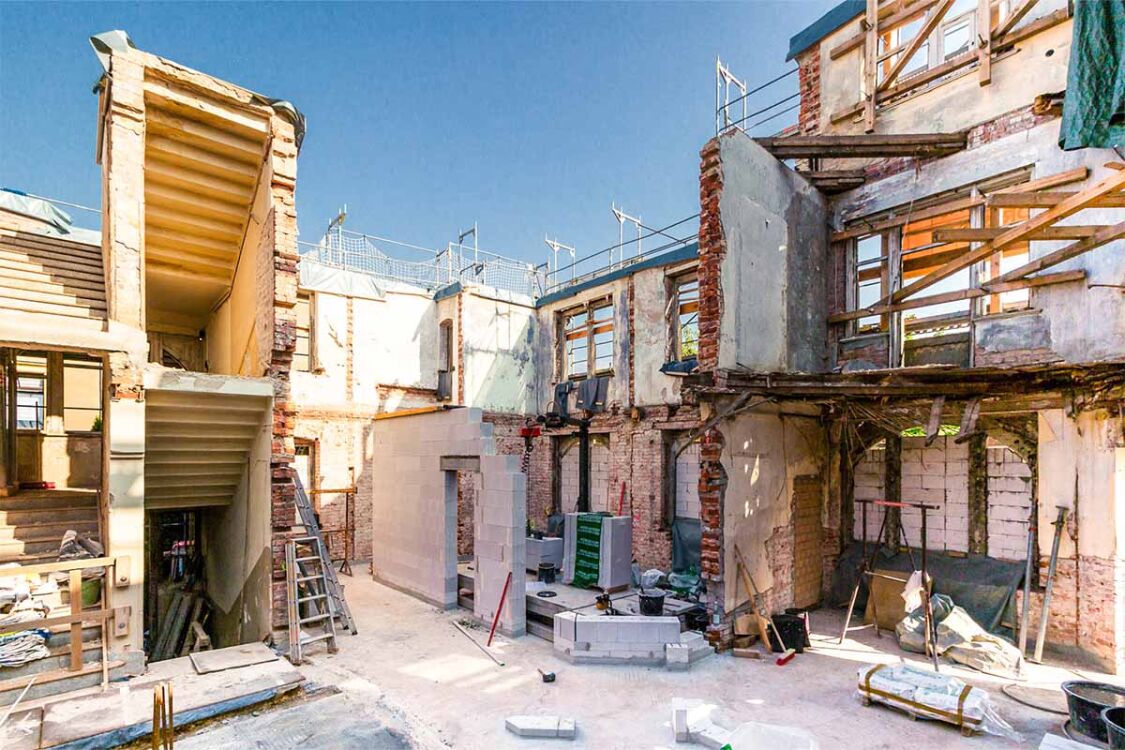 Bauen im Bestand – Präzision, Erfahrung und saubere Umsetzung