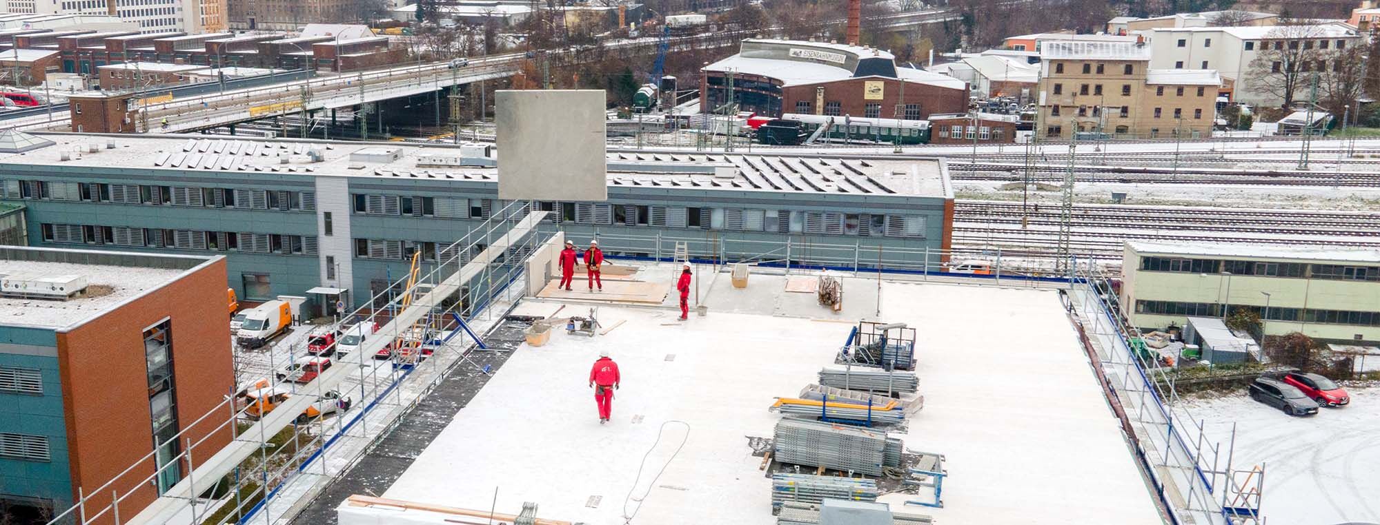 Bauen im Winter – Witterung, Bauabläufe und Erfahrung