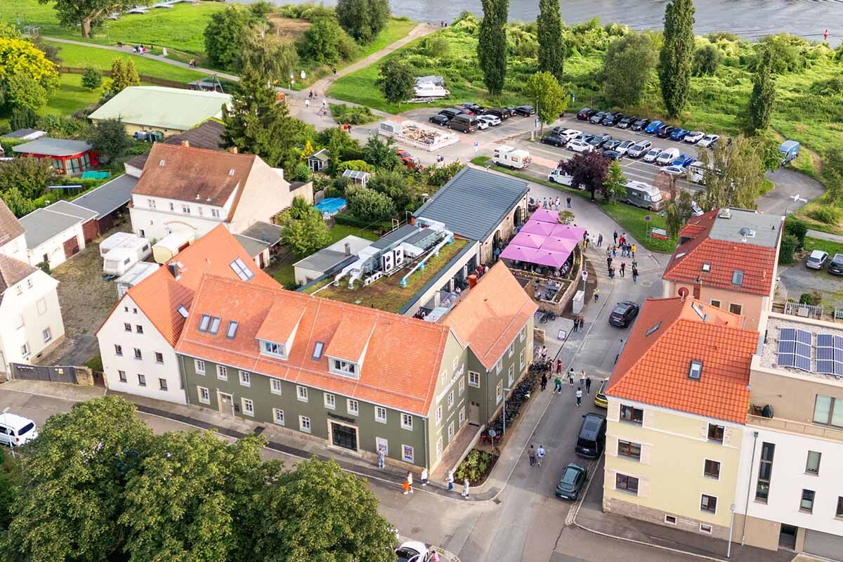 Neubau und Sanierung eines Wirtshaus- und Brauereigebäudes