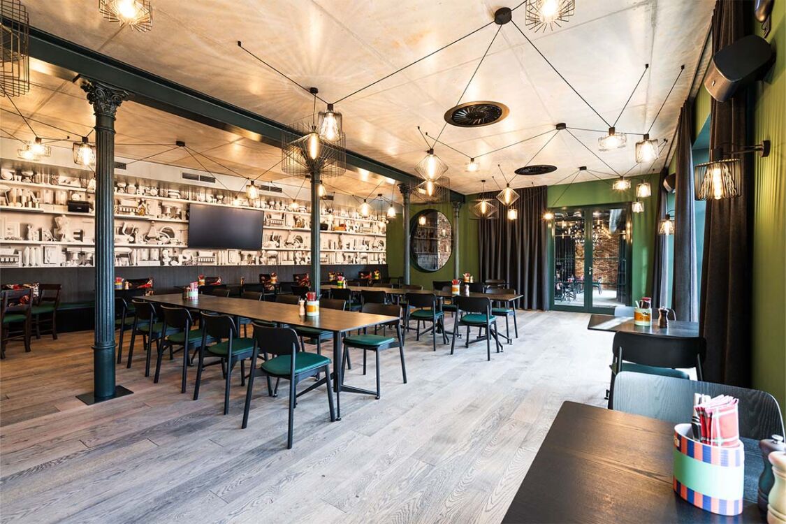 Neubau und Sanierung eines Wirtshaus- und Brauereigebäudes