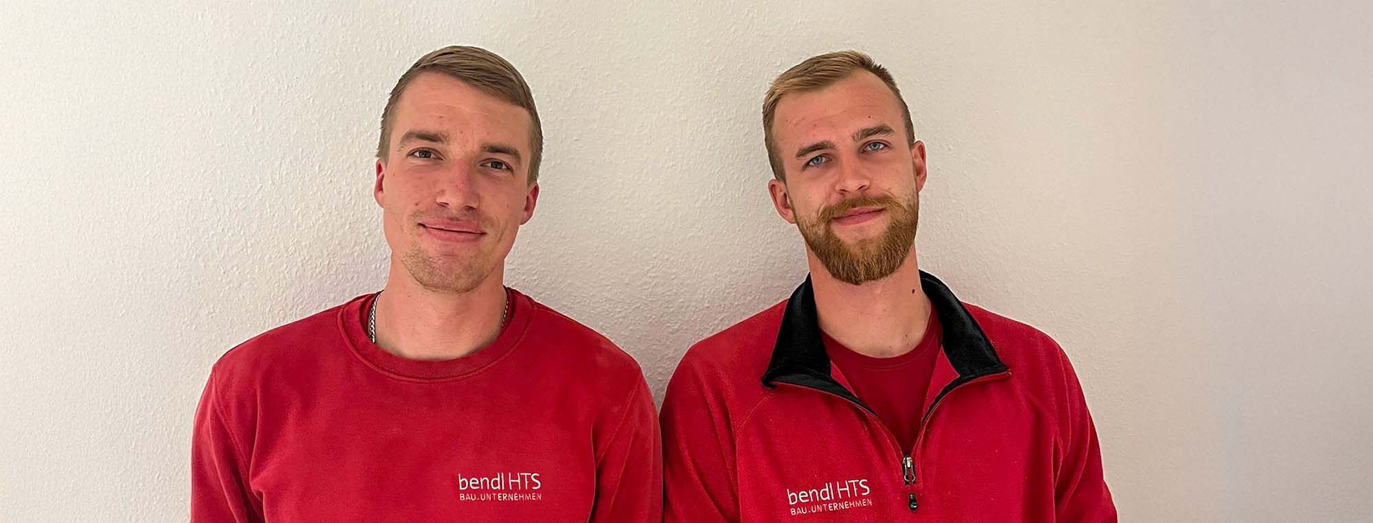 Nick Thomas und Nico Mahler schliessen Weiterbildung zum Werkpolier erfolgreich ab