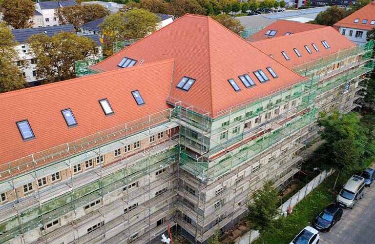 Vom Kasernengebäude zum neuen Wohnraum