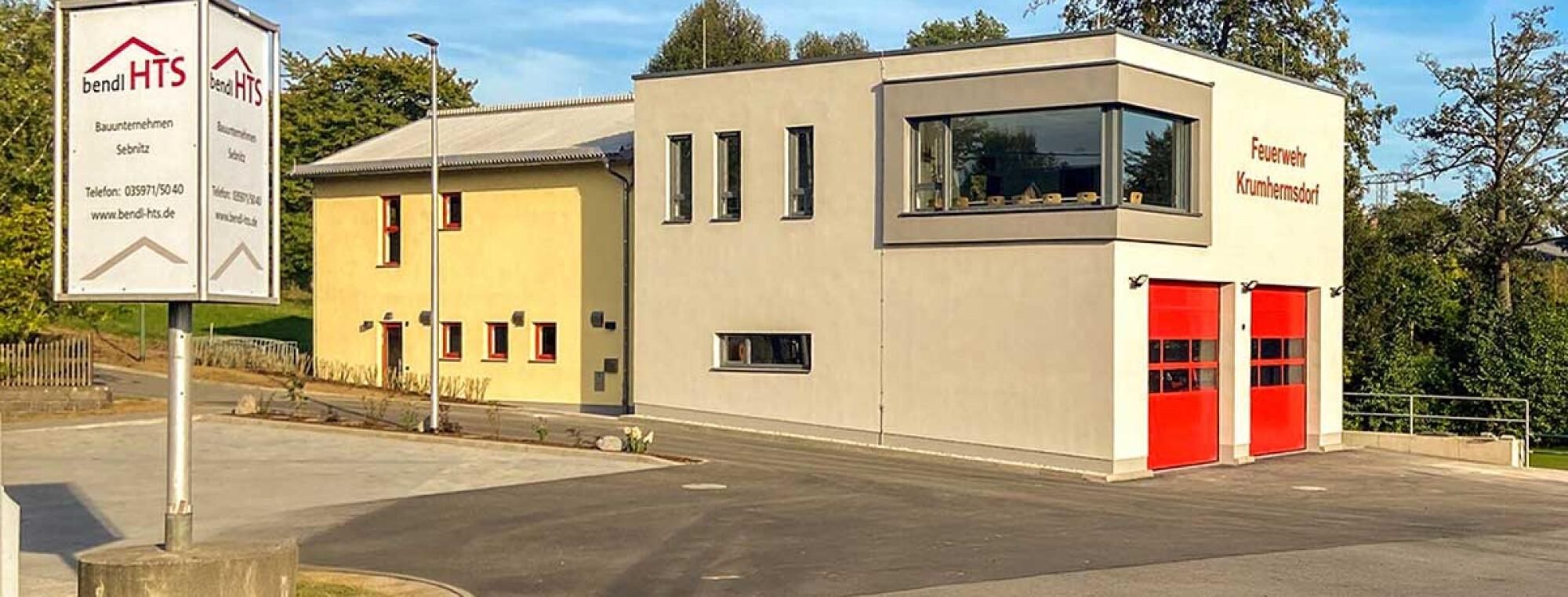 Umbau und Erweiterung der Feuerwache Krumhermsdorf