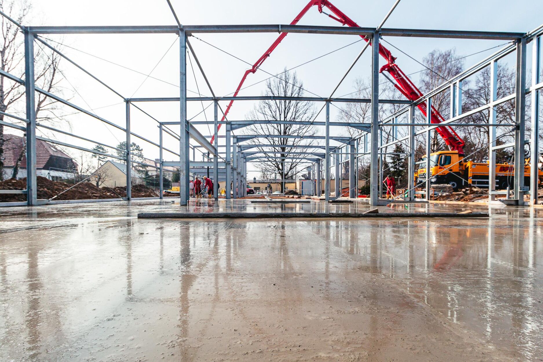 Gewerbebau Skoda Autohaus Rußig