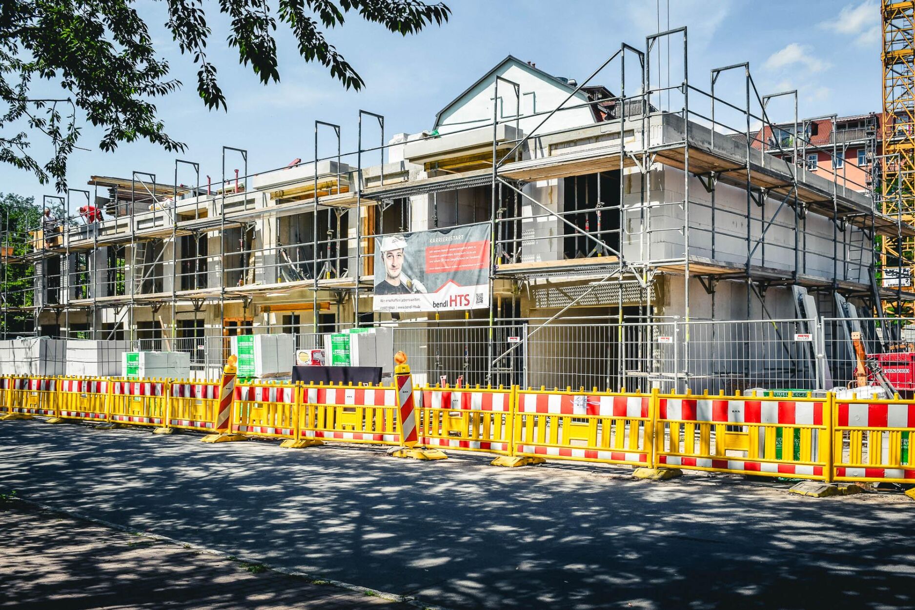 Neubau Mehrfamilienhaus mit Tiefgarage Leipziger Vorstadt