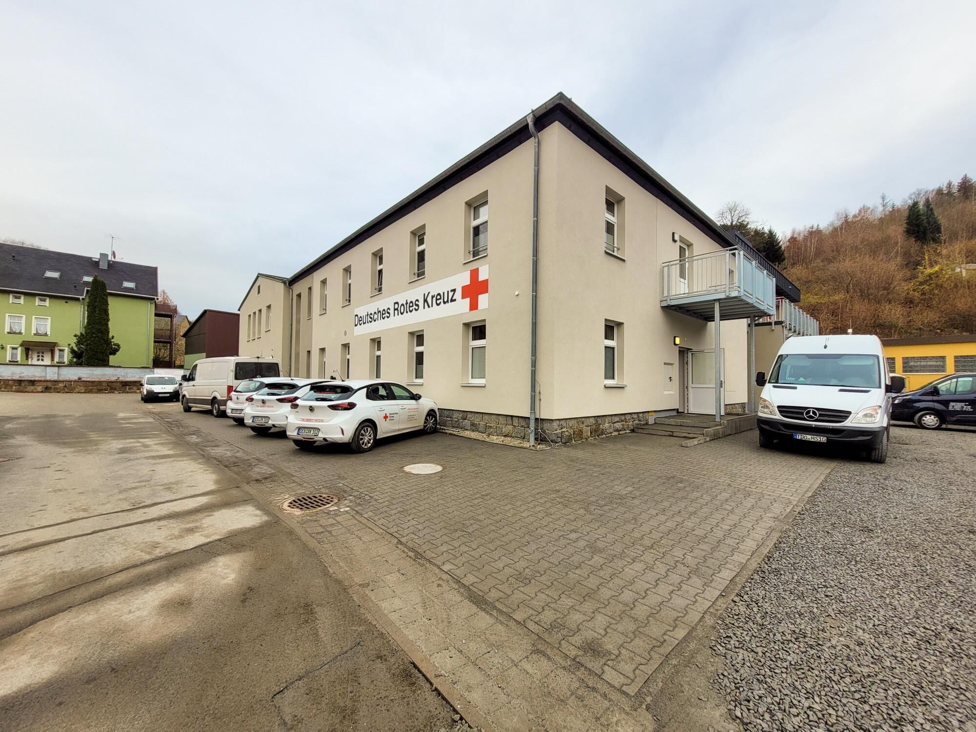 Neubau und Umbau DRK Rettungszentrale Sebnitz