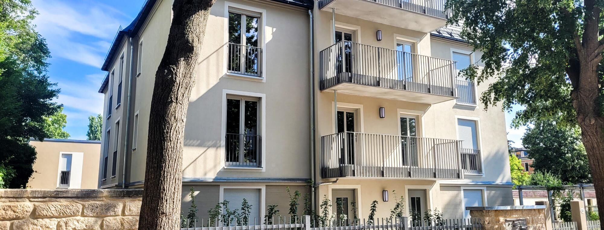 Neubau Wohnhaus Radeberger Vorstadt Dresden