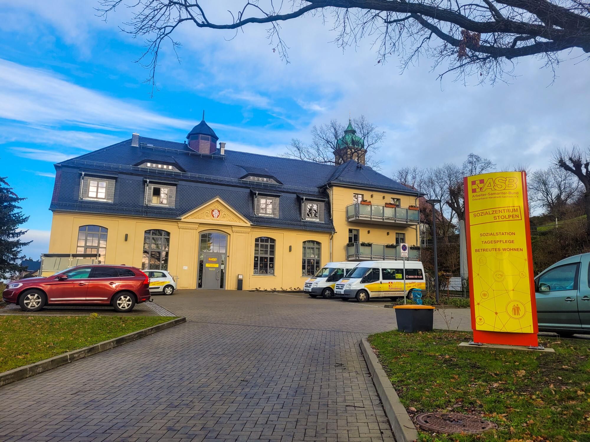 Rohbau Turnhalle in Stolpen