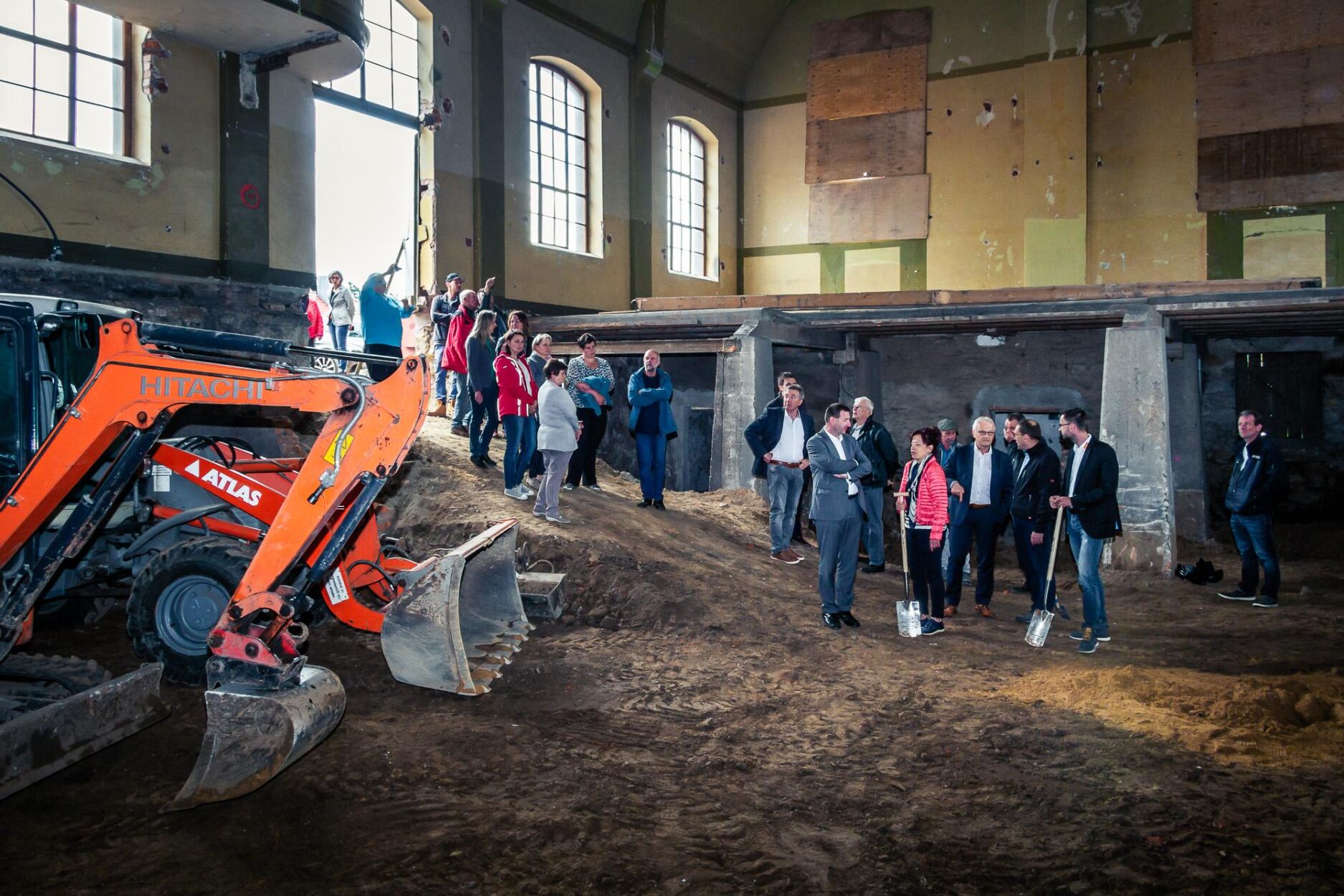 Rohbau Turnhalle in Stolpen