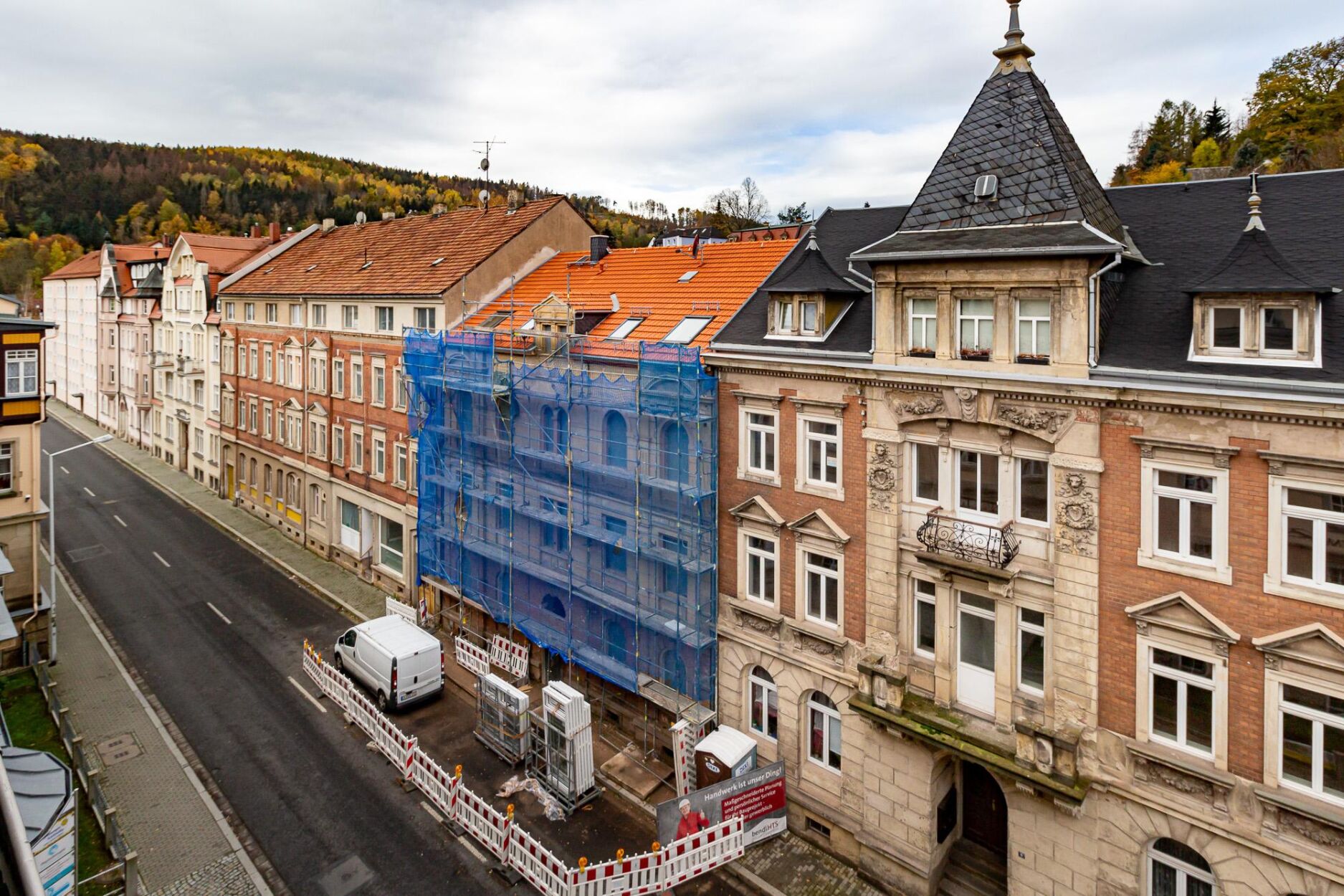 Sanierung und Balkonmontage Sebnitz