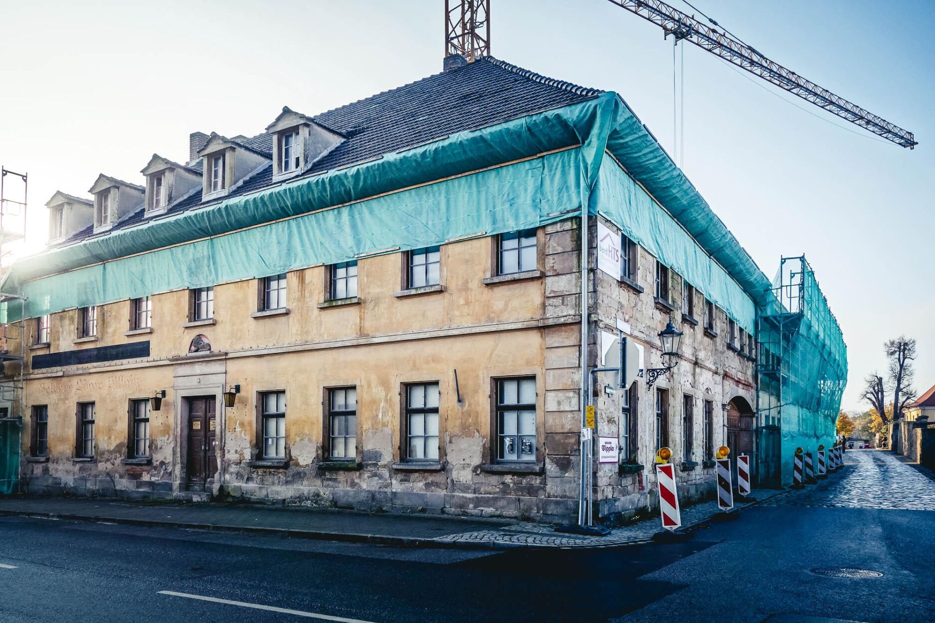 Sanierung & Umbau Goldener Löwe in Dresden Pillnitz