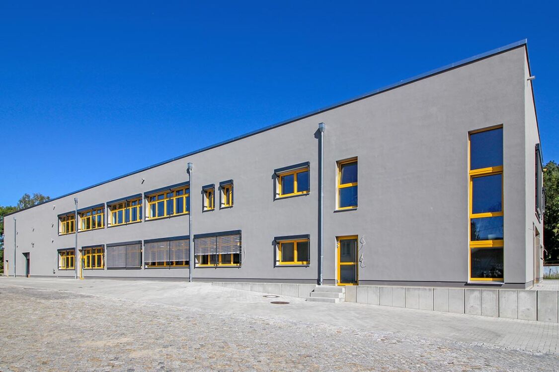 Schlüsselfertige Produktionshalle in Sebnitz