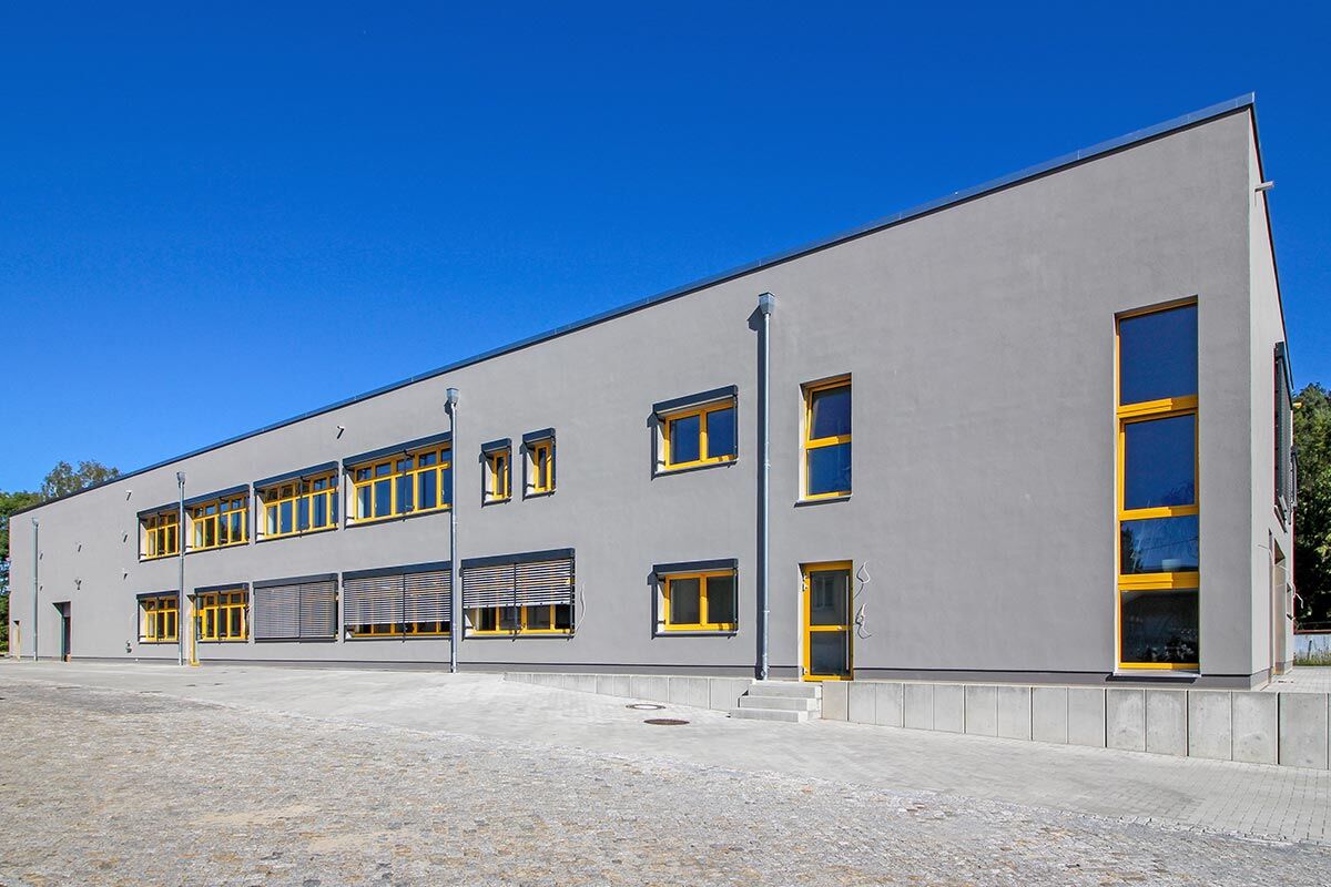 Schlüsselfertige Produktionshalle in Sebnitz